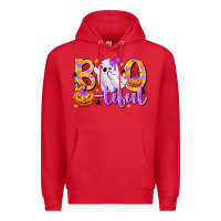 Red Boo-tiful Premium Hoodie - texasbilliewilder