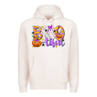 Pale Pink Boo-tiful Premium Hoodie - texasbilliewilder