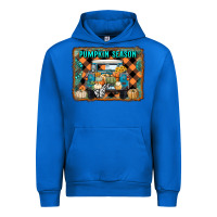 Cobalt pumpkin season truck Urban Hoodie - RanaPortraitStore