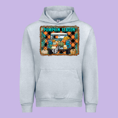 Pumpkin Season Truck Urban Hoodie Designed By Ranaportraitstore