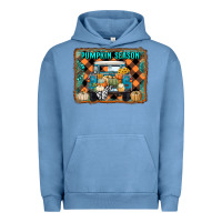 Pigment Pebble Blue pumpkin season truck Urban Hoodie - RanaPortraitStore