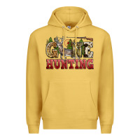 Antique Gold gone hunting Premium Hoodie - Zillion Design Studio