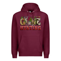 Burgundy gone hunting Premium Hoodie - Zillion Design Studio
