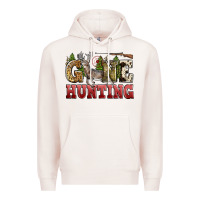 Pale Pink gone hunting Premium Hoodie - Zillion Design Studio