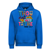 Cobalt thou shalt not try me mood 24 7 Urban Hoodie - Zillion Design Studio