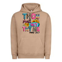 Pigment Burro thou shalt not try me mood 24 7 Urban Hoodie - Zillion Design Studio