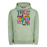 Pigment Oil Green thou shalt not try me mood 24 7 Urban Hoodie - Zillion Design Studio