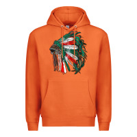 Carrot mexican flag indian headdress Premium Hoodie - RanaPortraitStore