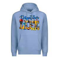 Colony Blue dispatcher life Premium Hoodie - Zillion Design Studio