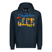 Navy dispatcher life Premium Hoodie - Zillion Design Studio