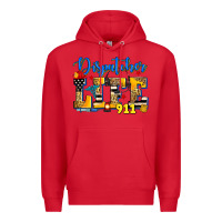 Red dispatcher life Premium Hoodie - Zillion Design Studio