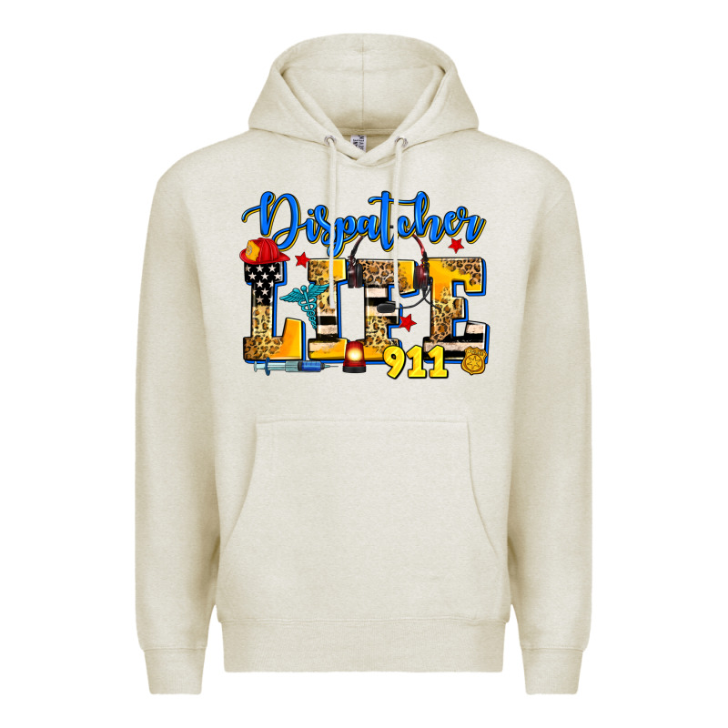 Dispatcher Life Premium Hoodie by Zillion Design Studio | Teevron