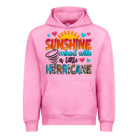 Fuchsia Pink sunshine mixed with a little hurricane Urban Hoodie - Zillion Design Studio