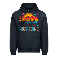 Navy sunshine mixed with a little hurricane Urban Hoodie - Zillion Design Studio