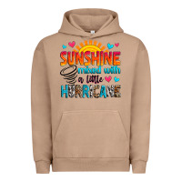 Pigment Burro sunshine mixed with a little hurricane Urban Hoodie - Zillion Design Studio