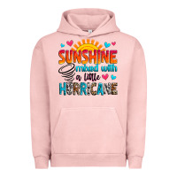 Pigment Salmon sunshine mixed with a little hurricane Urban Hoodie - Zillion Design Studio