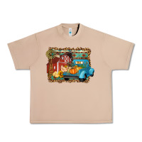 Farm Life Fall Barn And Truck Urban Heavy Tee | Teevron