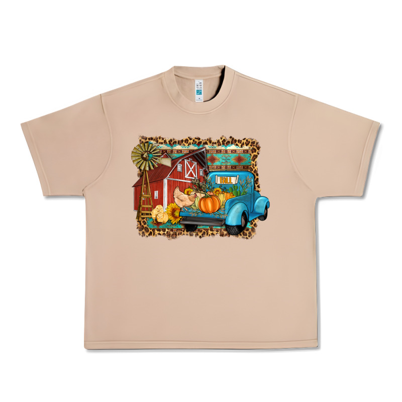 Farm Life Fall Barn And Truck Urban Heavy Tee by Artiststas | Teevron