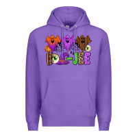 Purple Boo-Jee Premium Hoodie - texasbilliewilder