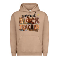 Pigment Burro proud black teacher Urban Hoodie - Zillion Design Studio
