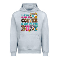 Heather Grey i'm holding a cup of coffee so yeah i'm pretty bus Urban Hoodie - Zillion Design Studio