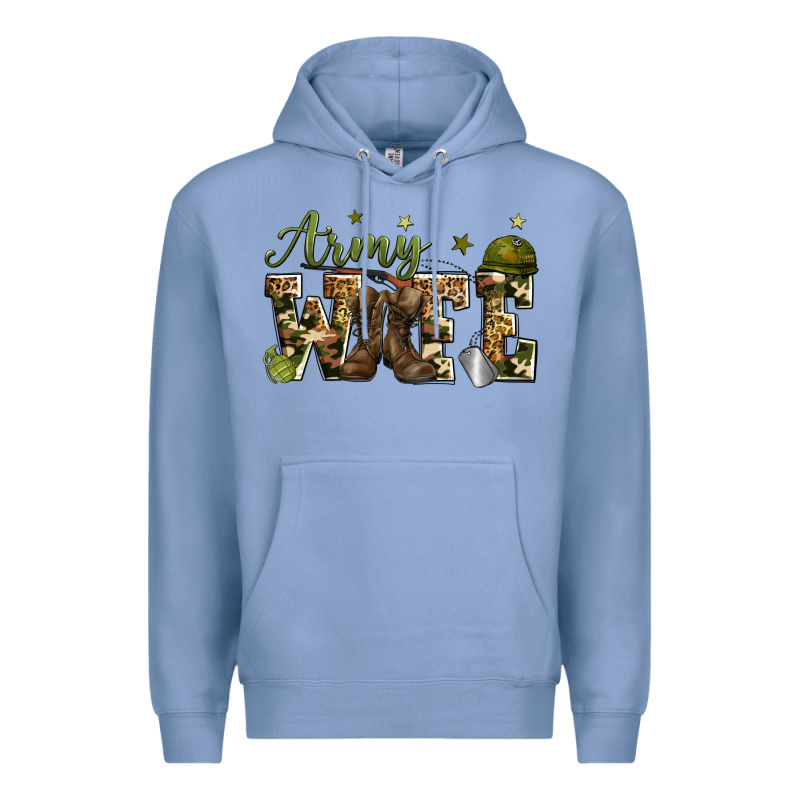 Army Wife Premium Hoodie by Zillion Design Studio | Teevron