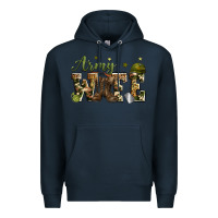 Navy army wife Premium Hoodie - Zillion Design Studio