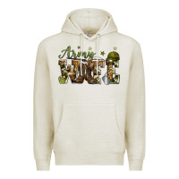 Oatmeal Heather army wife Premium Hoodie - Zillion Design Studio