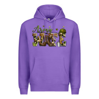 Purple army wife Premium Hoodie - Zillion Design Studio
