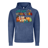 Vintage Denim just a girl who loves fall Vintage Hoodie - AdoDesignShop