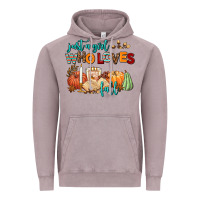 Just A Girl Who Loves Fall Vintage Hoodie | Teevron