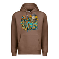 Chestnut small town proud Premium Hoodie - Zillion Design Studio