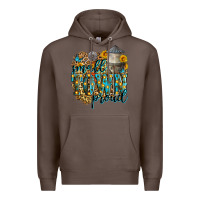 Coffee small town proud Premium Hoodie - Zillion Design Studio