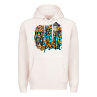 Pale Pink small town proud Premium Hoodie - Zillion Design Studio