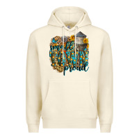 Sandshell small town proud Premium Hoodie - Zillion Design Studio