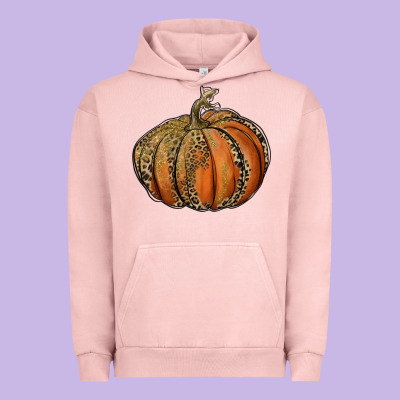 Leopard Pumpkin Urban Hoodie Designed By Ranaportraitstore
