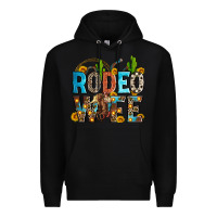 Black rodeo wife Premium Hoodie - Zillion Design Studio