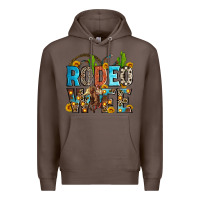 Coffee rodeo wife Premium Hoodie - Zillion Design Studio