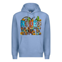 Colony Blue rodeo wife Premium Hoodie - Zillion Design Studio