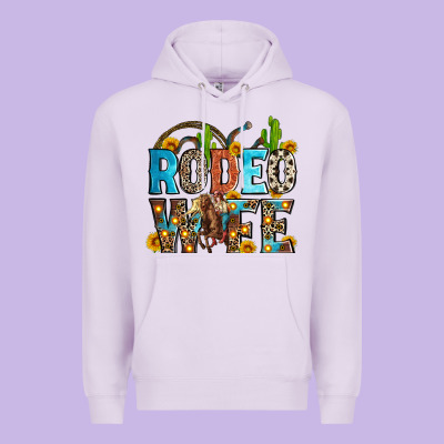 Rodeo Wife Premium Hoodie Designed By Zillion Design Studio