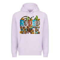 Lilac rodeo wife Premium Hoodie - Zillion Design Studio