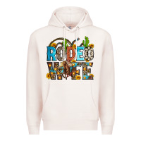 Pale Pink rodeo wife Premium Hoodie - Zillion Design Studio