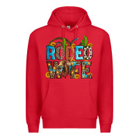 Red rodeo wife Premium Hoodie - Zillion Design Studio