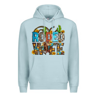 Blue Mist rodeo wife Premium Hoodie - Zillion Design Studio