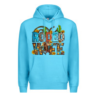 Ocean Blue rodeo wife Premium Hoodie - Zillion Design Studio