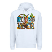 White rodeo wife Premium Hoodie - Zillion Design Studio