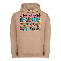 Pigment Burro i see no good reason to act my age Urban Hoodie - Zillion Design Studio