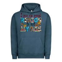 Pigment Midnight Navy i see no good reason to act my age Urban Hoodie - Zillion Design Studio