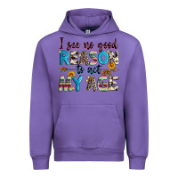 Tulip i see no good reason to act my age Urban Hoodie - Zillion Design Studio