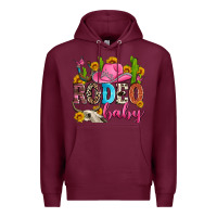 Burgundy rodeo baby Premium Hoodie - Zillion Design Studio
